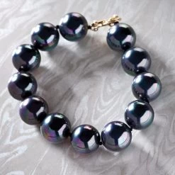 Tahiti Black Peacock Bracelet