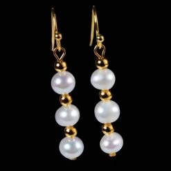 Accessories shop, one for all. 6 Mitsuko Organic Cultured Pearl Earrings