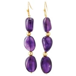 Lusso Amethyst Necklace & Earrings Set 5 Lusso Amethyst Necklace & Earrings Set -Accessories shop, one for all. 27688 2 800
