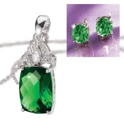 Spirit Lake Necklace & Earring Set