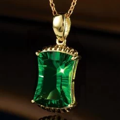 Helenite Phoenix Pendant