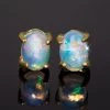 Five-Star Opal Anniversary Earrings