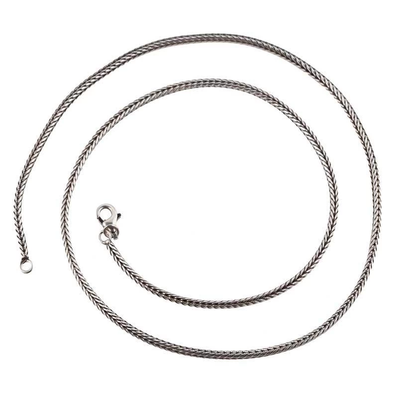 Naga Woven Silver Chain - 22" 1 Naga Woven Silver Chain - 22"