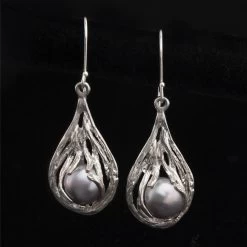 Holy Land Pearl Necklace & Earrings -Accessories shop, one for all. 33927 2 800