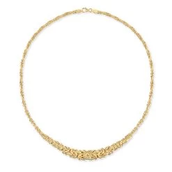 Aria Necklace (Yellow Gold Over Sterling Silver)