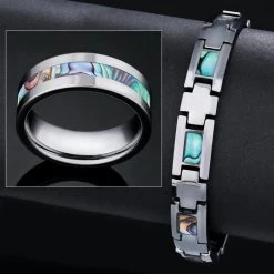 Mens Viking Tungsten Collection (Ring & Bracelet)