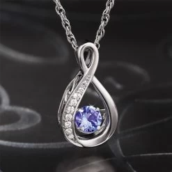 Dancing Tanzanite Necklace