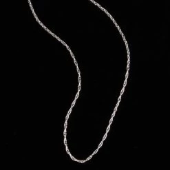 18" Sterling Silver Rope Chain