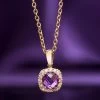 Vittoria Amethyst Necklace