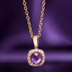 Vittoria Amethyst Necklace