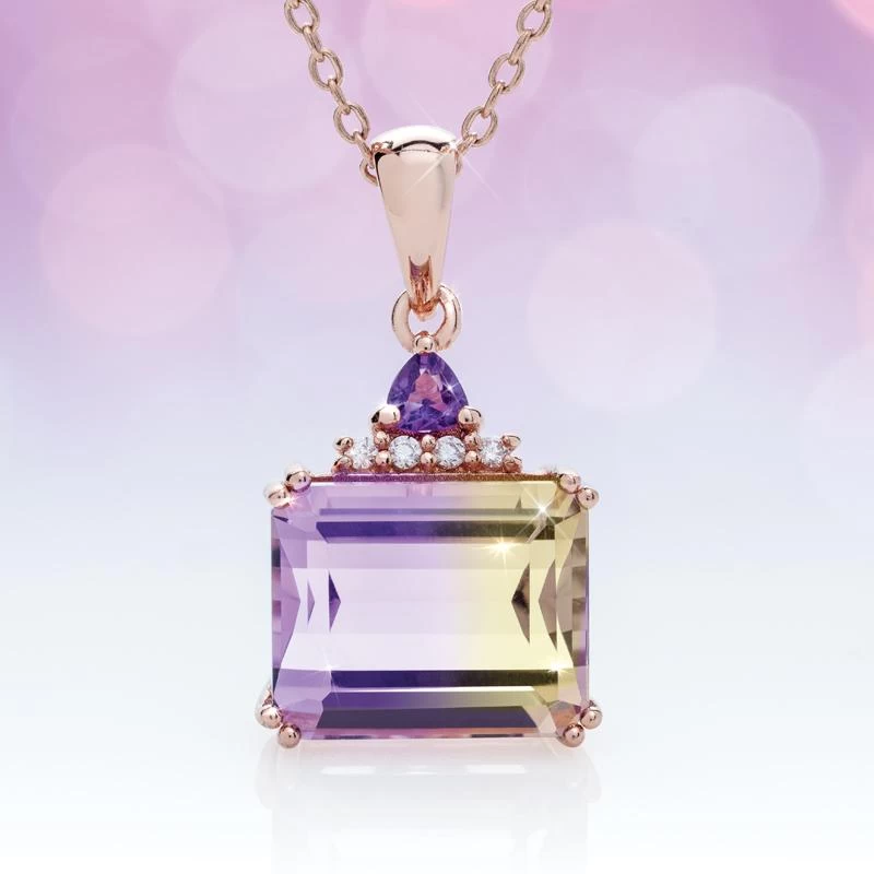 Ametrine Bliss Pendant (4 1/4 Ctw) 1 Ametrine Bliss Pendant (4 1/4 Ctw)