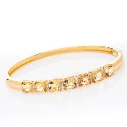 Champagne Citrine Bracelet (4 2/3 Ctw)