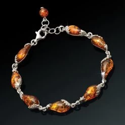 Drops Of Amber Bracelet