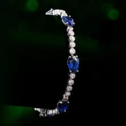 Blue Pear Drop Bracelet -Accessories shop, one for all. 47484 2 800