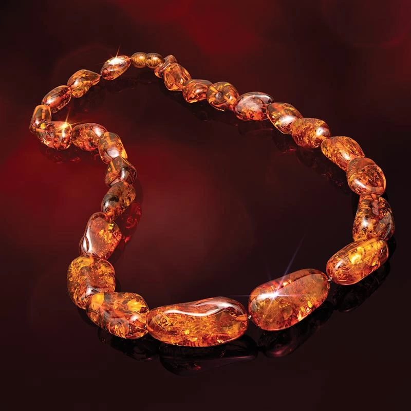 Honey Amber Ring, Necklace & Earrings 2 Honey Amber Ring, Necklace & Earrings - Image 2