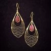 Ruby Chandelier Earrings