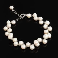 Floating Pearl Bracelet