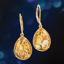 Citrine Sundrop Earrings