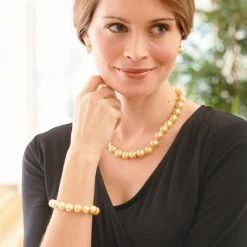 Australian Pacific Necklace, Bracelet And Earrings