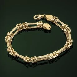 Byzantina Moderna 14K Gold Bracelet