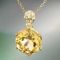 Another Round Citrine Ring, Necklace And Earrings 6 Another Round Citrine Ring, Necklace And Earrings -Accessories shop, one for all. 50570 2 800