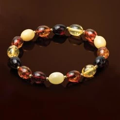 Amber Trifecta Bracelet