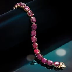 Eternal Flame Ruby Bracelet