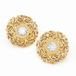 Bizantina Moissanite Earrings