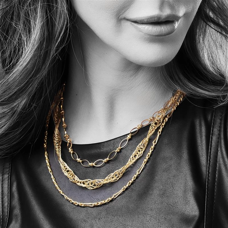 Oro Swirl Link Chain 2 Oro Swirl Link Chain - Image 2