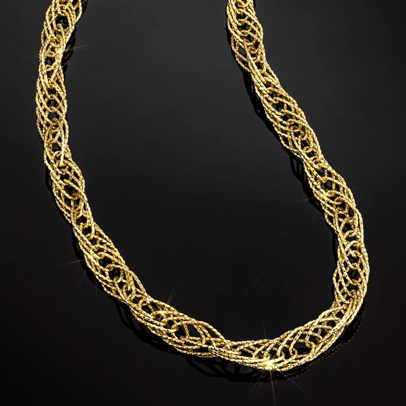 Oro Swirl Link Chain 1 Oro Swirl Link Chain
