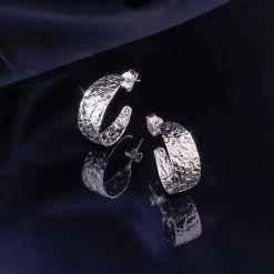 Athenian Hammered Metal Bangle, Necklace & Earrings 7 Athenian Hammered Metal Bangle, Necklace & Earrings -Accessories shop, one for all. 52988 3 800