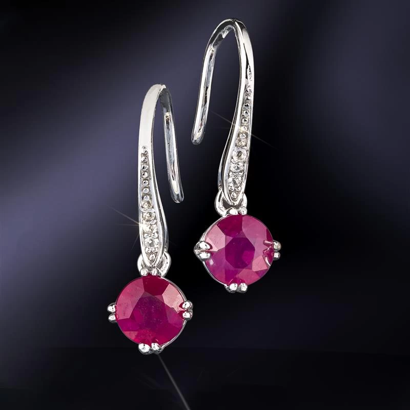 Elegante Ruby Earrings 1 Elegante Ruby Earrings