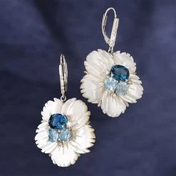 Cherry Blossom Necklace & Earrings -Accessories shop, one for all. 53118 2 800