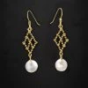 Pearl Spotlight Earrings