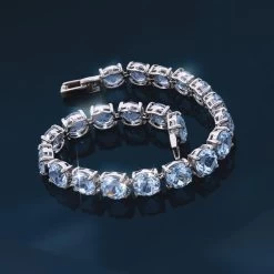 Celeste Sky Blue Topaz Bracelet
