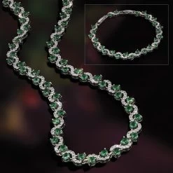 Twist Of Fate Necklace & Bracelet