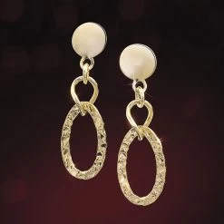 Gold Love Links Necklace & Earrings -Accessories shop, one for all. 55216 2 800