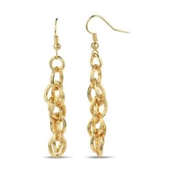 Hidden Treasure Chain Earrings