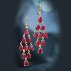 Ruby Red Chandelier Collection -Accessories shop, one for all. 56808 2 800