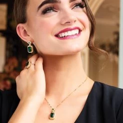 Halcyon Gaze Necklace, Earrings & Ring -Accessories shop, one for all. 56916 4 800