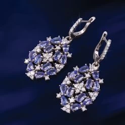 Serengeti Tanzanite Earrings