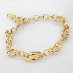 Triple Link Chain Bracelet