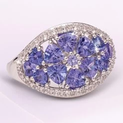 Tanzanite Celebration Ring
