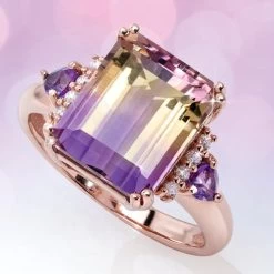 Ametrine Bliss Ring (4 Ctw)