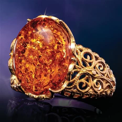 Honey Amber Ring 1 Honey Amber Ring