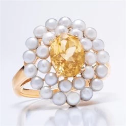 Indulgence Citrine Ring