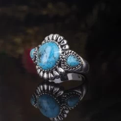 Kingman Turquoise Ring
