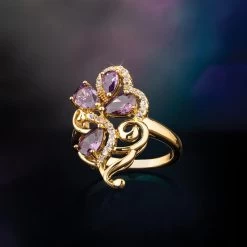 Dancing Iris Ring