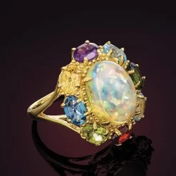 Gem Of Africa Ethiopian Opal Ring