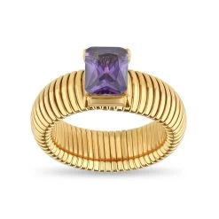 Opulence DiamondAura Ring (purple)